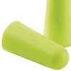 Sellstrom Disposable Uncorded Foam Ear Plugs, 32dB NRR, Hi-Viz Green