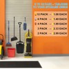 3pack Mop and Broom Holder Wall Mount Self Adhesive -