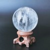Clear Quartz Crystal Ball 40mm for Crystal Healing, Meditation, Scrying,