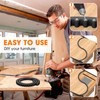 Mdkave Flexible Router Edge Guide,Professional Router Templates for Woodworking Accessories,Flexible