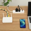 SaveSooo Mounting Base, Wiring, Fastening, Cable Tie, Base (Black, 0.8
