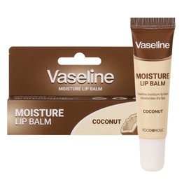 Foodaholic Vaseline Moisture Lip Balm Coconut Scent 12ml / 푸드어홀릭 바세린 모이스처 립밤 코코넛향 12ml