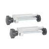 2Pcs Woodworking Fence Clamp Aluminum Alloy Multifunctional Woodworking Fence Fixing