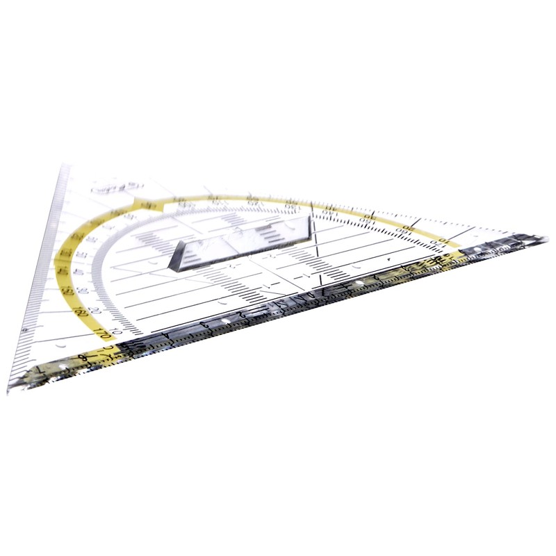 Herlitz Geometry Triangle, Large, with Handle