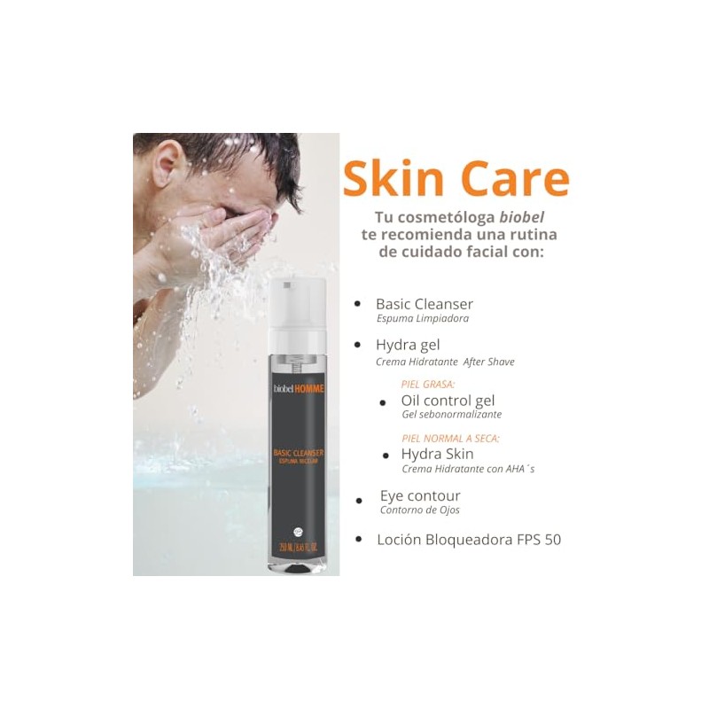 Biobel HOMME Basic Cleanser (Espuma Limpiadora)
