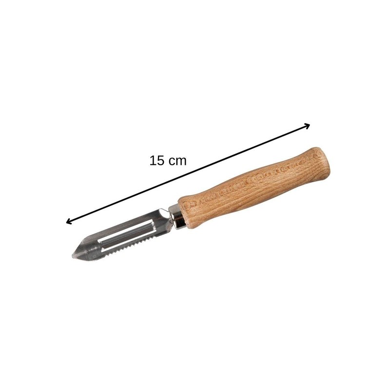 Fackelmann Vegetable Peeler 15 cm - Stainless Steel Blade -