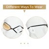 3 Pieces Silk Eye Patch Elastic Lazy Eye Patch Adult