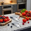 2Pcs Stainless Steel Strawberry Huller Fruit Stem Remover, Picker Leaf