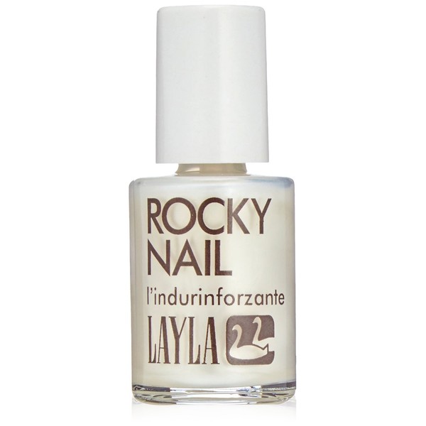 Layla Cosmetics Rocky Nail - Nail Hardener transparent, 1er Pack (1 x 0.01 l)