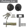 Probrico Oil Rubbed Bronze Single Cylinder Deadbolt for Exterior Door