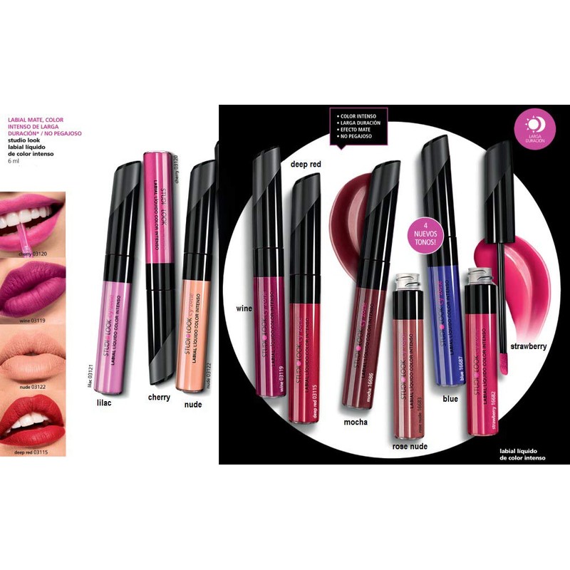 Cyzone Studio Look Intense Color Liquid Lipstick, Long-lasting, High Fixing,