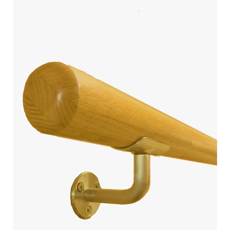 Ballet Barre Single Bar 8 FT Long 2.0” Diameter Gold,