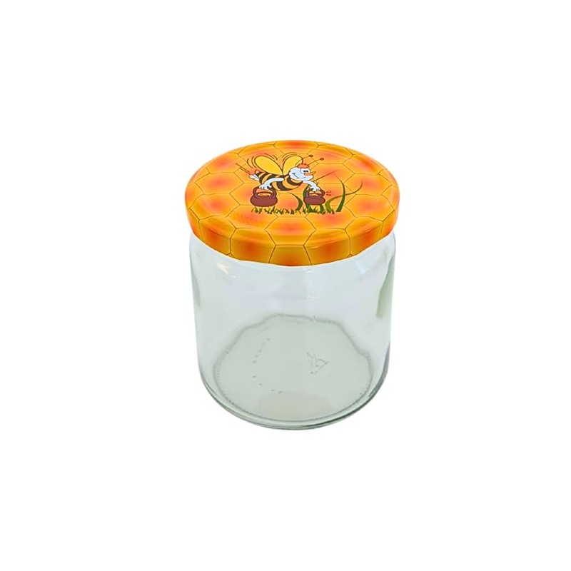 60 x Replacement Screw Lid Metal Lid for 500 g
