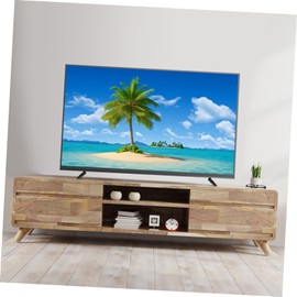 TOYANDONA 2 Pcs TV Mount Stand Legs with Screws Tabletop TV Holder Stand Brackets for Element and Insignia TVs Stand Base Replacement Universal Fit