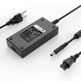 180W 19.5V 9.23A AC Power Adapter Charger Cord fit for Dell Alienware 15 R3 M14X M15X Precision 7510 Precision 17 7710 M4600 M4700 M4800 74X5J JVF3V DA180PM111 Laptop