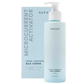 NUFACE | Silk Crème 177ml | Activador de Microcorriente Facial en Crema Hidratante Facial con Acido Hialuronico | Tecnología IonPlex Ácido Hialurónico y Colageno | Completa tu Rutina de Skin Care
