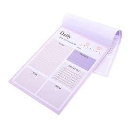 ULTECHNOVO Daily Planner Notepad for Students and Professionals Tear-Off to Do List Notepad Practical Memo Pad for Organization and Task Management for Smooth Writing and No Ink Bleed