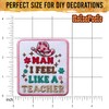 Roiseposie Man I Feel like a Teacher Patch, Cowgirl Hat