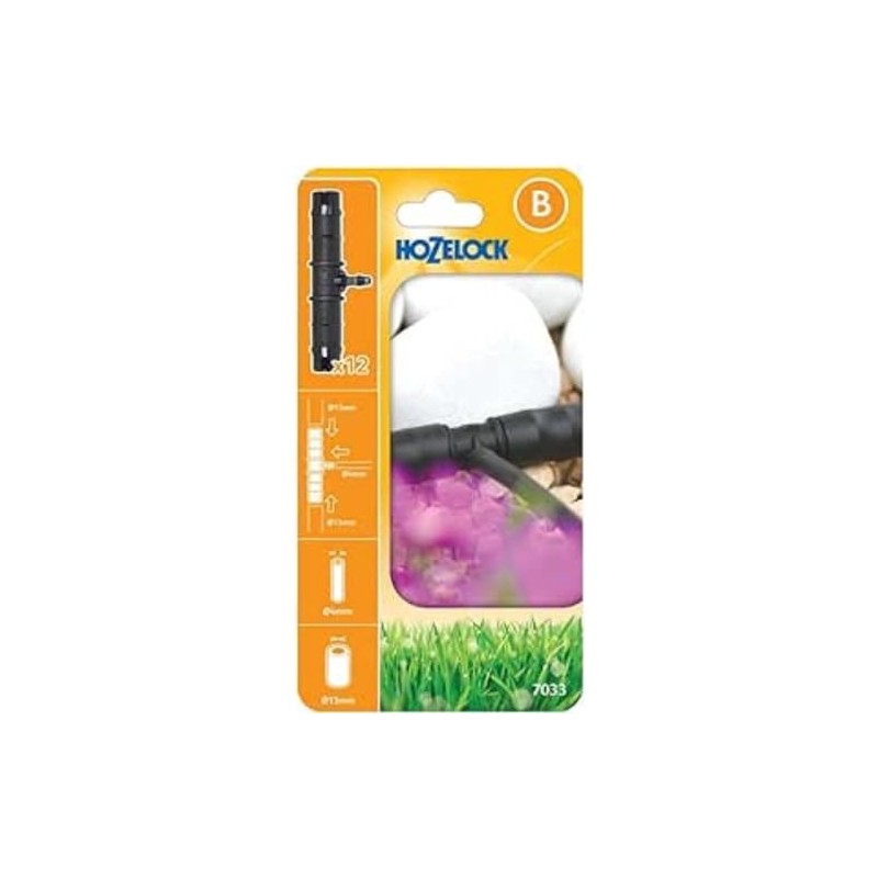 HOZELOCK - Micro Irrigation Reducing T-connectors ø 13mm (1/2") to