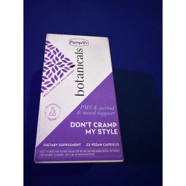 Pamprin Botanicals PMS & Period & Mood Support Don't Cramp My Style 22 Vegan Cap