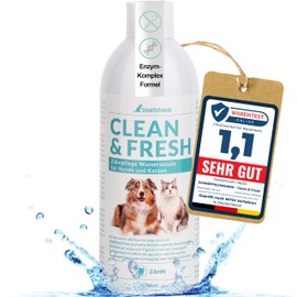 Schnüffelfreunde Dental Care Water Additive for Dogs and Cats | Fresh Breath and Healthy Teeth - Helps Prevent Plaque and Tartar Build-up
