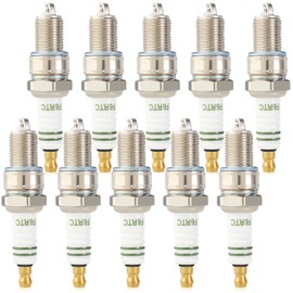SOAJEE Spark Plug F6RTC F6TC for Generator 3000 3500 4000 4375 GP3250 GP3300 GP5500 GP6500 GP8000E 6000 6500 7000 8750 9000 9500 Predator 212 0H33750169 012020003300 7133961 80-0414 8M0114747 10PCS