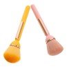 DECHOUS 2pcs Powder and Blush Brushes for Cheeks Highlighter Loose