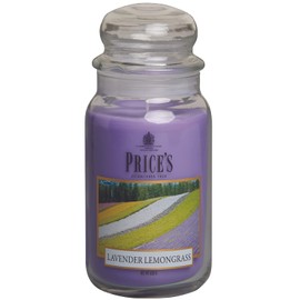 Price's Large Jar Lavender & Lemongrass