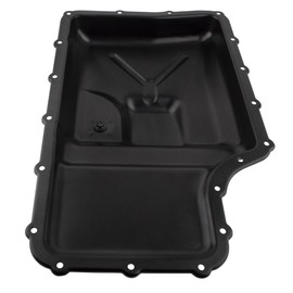 MYSMOT 265-830 Transmission Oil Pan with Drain Plug for Ford F-250 Super Duty 2011-2017 F-350 Super Duty 2011-2018 F-450 F-550 Super Duty 2011-2016 E-350 Super Duty 16-18, BC3Z7A194B BC3Z7A194C