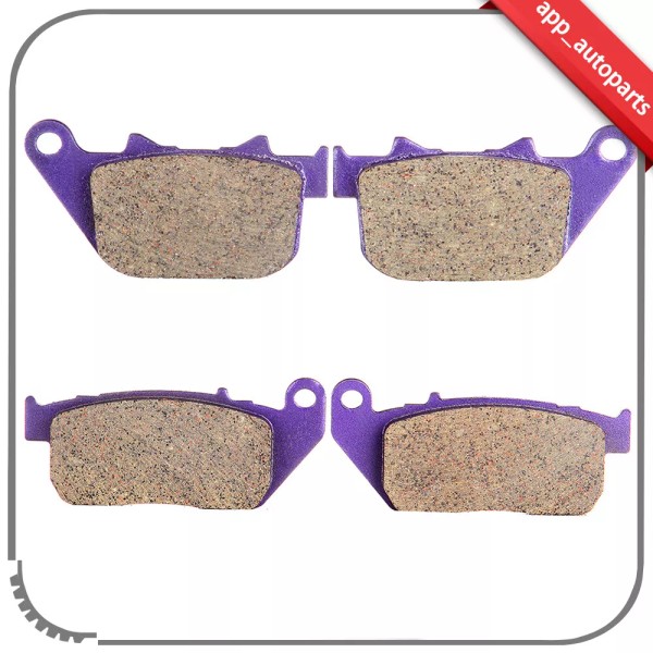 app_autoparts Front Rear Brake pads For 04- 2012 Harley-Davidso