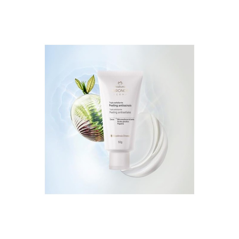 NATURA CHRONOS Triple Exfoliante Peeling Antiseñales. 50g.