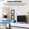 WiFi Room Thermometer Smart Temperature Humidity Monitor with LED Backlit