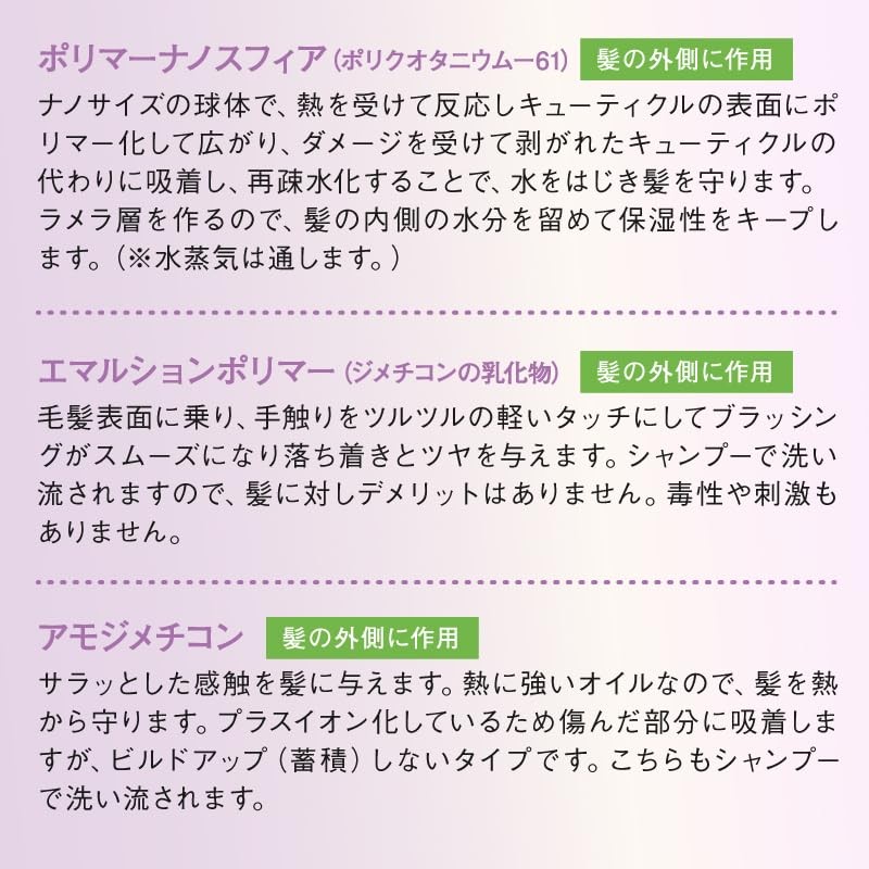 Elimo Hair Care Series (Erimo Silky Hair Serum, 6.8 fl