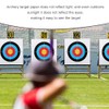 40cm Standard Archery Shooting Targets Paper, 20 Sheets Bullseye Archery