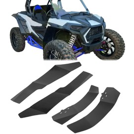 HECASA Mud Flaps Fender Flares Compatible with 2014-2023 Polaris RZR XP 1000 Extensions Guard 4 Turbo