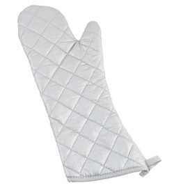 Winco Silicone Oven Mitt, 17-Inch, Silver