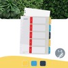 Leitz Cosy Series 12400000 PC Writable Index A4 Format 1-5