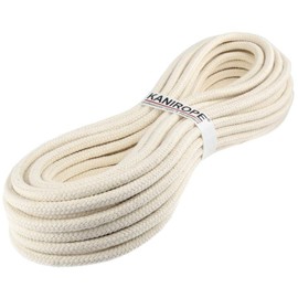 Kanirope® Cobraid Cotton Rope 12 mm 10 m Creamy White 16 Braided