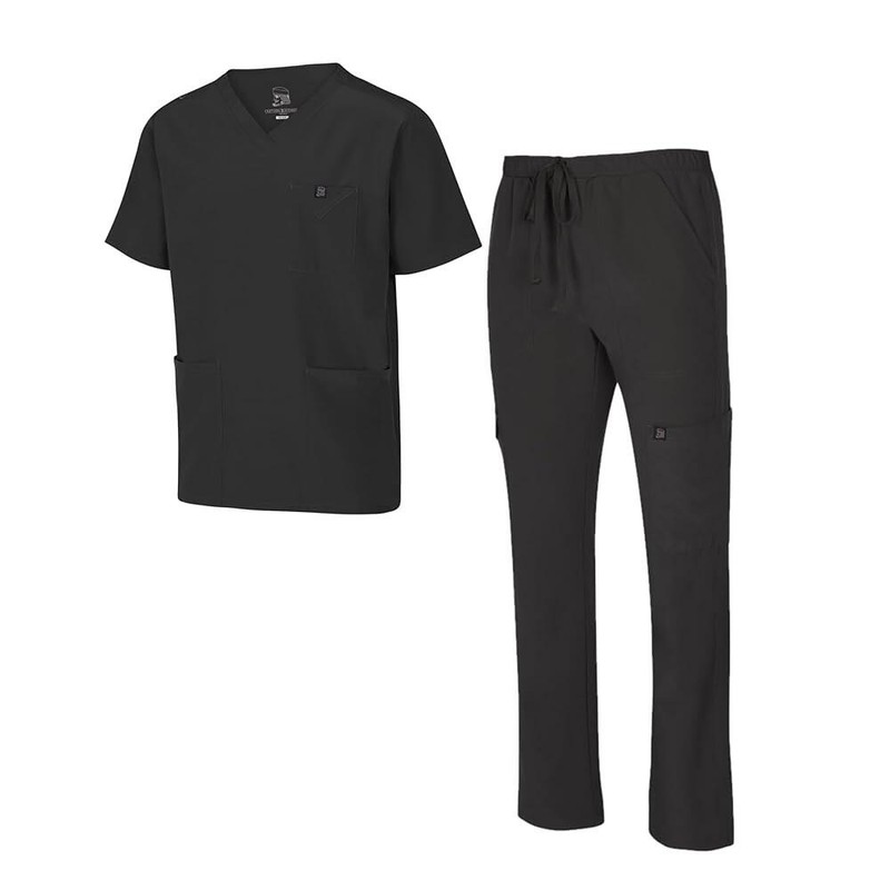 Natural Uniform 내추럴 유니폼 남성 스트레치 멀티 포켓 카고 스크럽