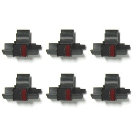 (6 Pack) Calculator Ink Rollers, IR-40T / Canon CP13 / NU-KOTE NR42 / NR422 for Various Sharp, Victor, Adler-Royal, Canon, CASIO, Aurora, Citizen, OLIVETTI, Texas Instruments Calculators