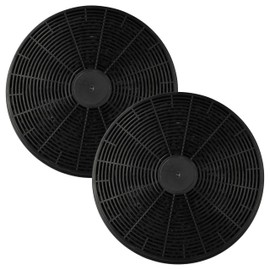 vhbw 2 x Activated Carbon Filters Compatible with Bomann DU 771.1 G Cooker Hood - 17.5 cm