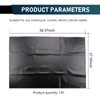lekiliky Motorcycle Seat Cover, Soft Smooth Elastic DIY Leather Cover,