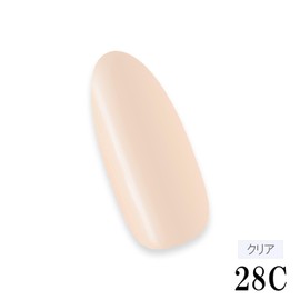 LinoGel Reno Gel Color Gel Nail Cosmetics Registration Made in Japan 0.2 oz (5 g) Compatible with LED/UV Light 28C Nude Beige Pro Nail Pink Pink Beige Single Item