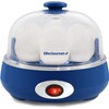 Elite Gourmet EGC007CBL# Rapid Egg Cooker, 7 Easy-To-Peel, Hard, Medium,