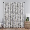 Eclipse Nina Rod Pocket Curtains for Bedroom, Single Panel, 52"