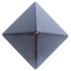 Pyramid made of shungite, geometric figure, 3 x 3 cm,