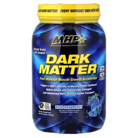 MHP Dark Matter Post-Exercise Muscle Growth Promoter Blue Raspberry 1 560g (3.44lbs) MHP-00875, MHP, Dark Matter, Post-Exercise Muscle Growth Promoter, 1 piece, 1.56kg / 엠에이치피 Dark Matter 운동 후 근육 성장 촉진제 블루 라즈베리 1 560g(3.44lbs) MHP-00875, MHP, Dark Matter, 운동 후 근육 성장 촉, 1개, 1.56kg