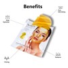 24K Gold Bio Collagen Face Mask, Hydrating Bio Collagen Mask