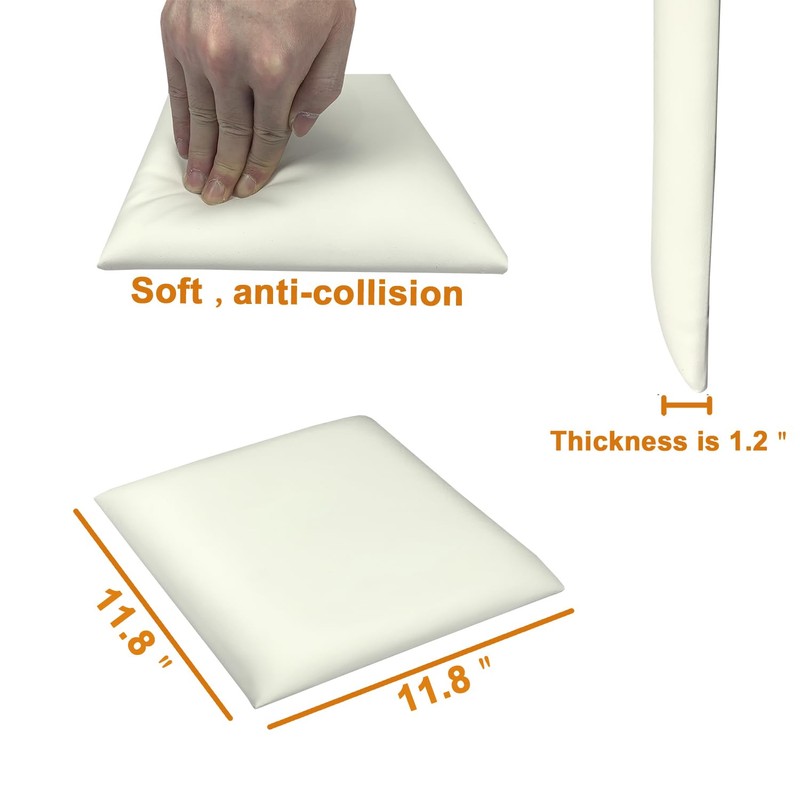 Yutianli 3D Anti-Collision Wall Padding for Kids Peel and Stick