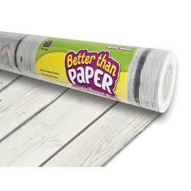 Teacher Created Resources White Wood Better Than Paper Bulletin Board Roll (77366)